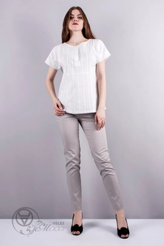 Туника 922 белый Mita Fashion
