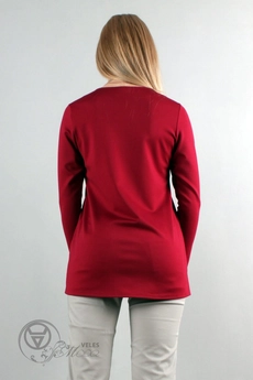 Туника 924 красный Mita Fashion