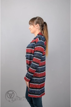 Жакет 963 красный Mita Fashion