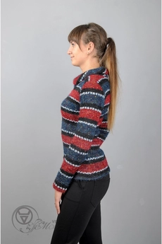 Джемпер 965 красный Mita Fashion