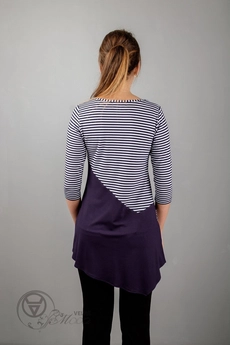 Туника 975 синий Mita Fashion
