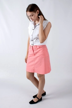 Юбка 987 розовый Mita Fashion