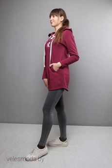Туника 1025 бордо Mita Fashion