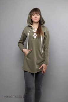 Туника 1025 хаки Mita Fashion