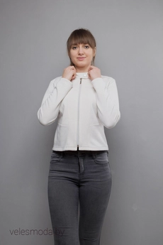 Жакет 713 белый Mita Fashion