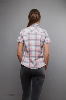 Рубашка 726 клетка Mita Fashion