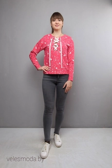 Блузка 1026а звезды Mita Fashion