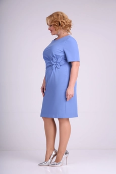 Платье 1462 голубой Moda-Versal