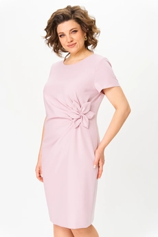 Платье 1462 розовый Moda-Versal