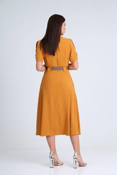 Платье 2298 горчица Moda-Versal