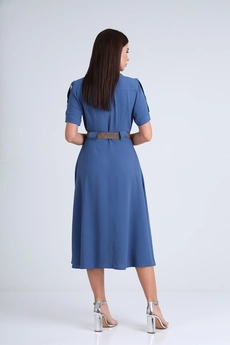 Платье 2298 индиго Moda-Versal