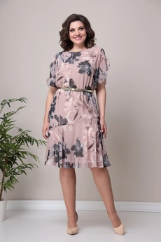 Платье 2321 кофейный Moda-Versal