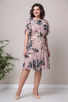 Платье 2321 кофейный Moda-Versal