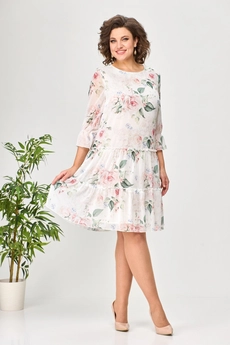 *Платье 2328 молочный Moda-Versal
