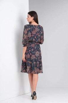 Платье 2363 синий Moda-Versal