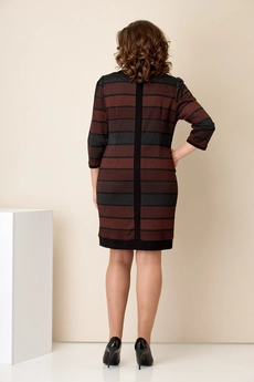 Платье 2407 терракот Moda-Versal
