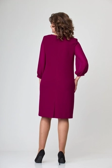 Платье 2419 фуксия Moda-Versal