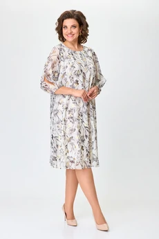 Платье 2504 молочный Moda-Versal