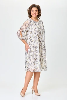 Платье 2504 молочный Moda-Versal