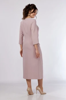 Платье 2517 пудровый Moda-Versal