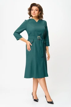 Платье 2560 зеленый Moda-Versal