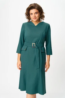 Платье 2560 зеленый Moda-Versal