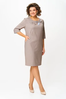 Платье 2570 ореховый Moda-Versal