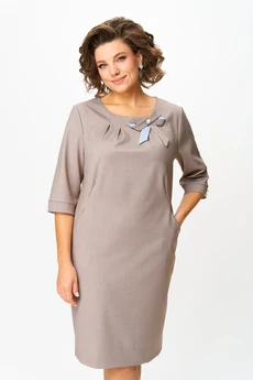 Платье 2570 ореховый Moda-Versal