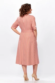 Платье 2642 розовый Moda-Versal