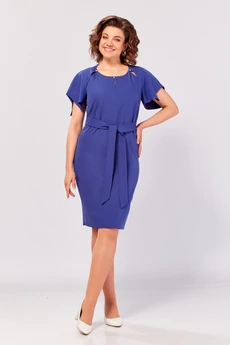 Платье 2680 королевский синий Moda-Versal