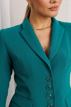 Костюм с юбкой 2224 морская волна Мода-Юрс