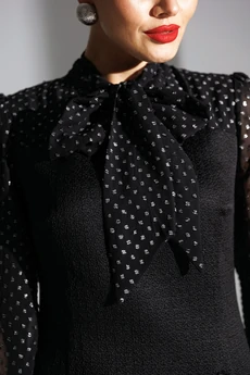 Платье 25-2779 черный Мода-Юрс