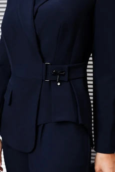 Костюм брючный 25-2926 темно-синий Мода-Юрс