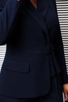 Костюм брючный 25-2926 темно-синий Мода-Юрс