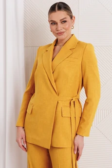 Костюм брючный 26-2669 горчица Мода-Юрс