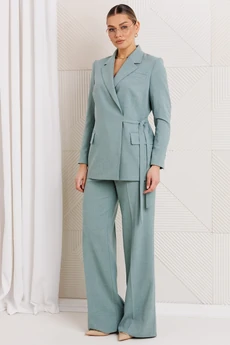 Костюм брючный 26-2669 ментол Мода-Юрс