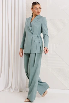 Костюм брючный 26-2669 ментол Мода-Юрс