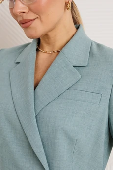 Костюм брючный 26-2669 ментол Мода-Юрс