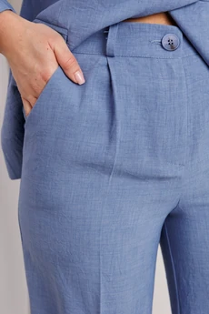 Костюм брючный 26-2669 синий Мода-Юрс