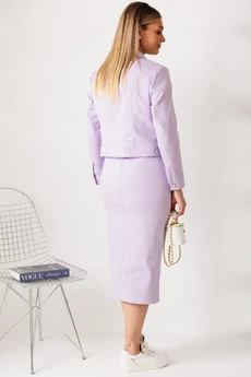 Костюм с юбкой 26-2847 сирень Мода-Юрс