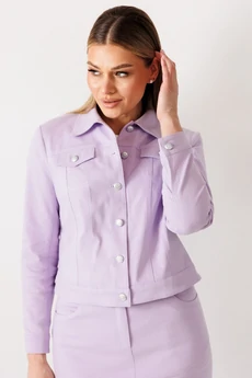 Костюм с юбкой 26-2847 сирень Мода-Юрс