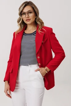 Костюм брючный 26-2891 красный Мода-Юрс