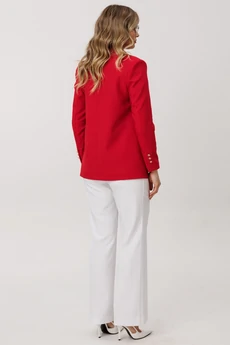Костюм брючный 26-2891 красный Мода-Юрс