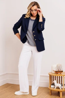 Костюм брючный 26-2891 синий Мода-Юрс