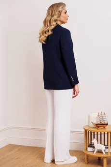 Костюм брючный 26-2891 синий Мода-Юрс