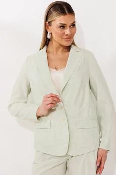 Костюм брючный 26-2924 салатовый Мода-Юрс