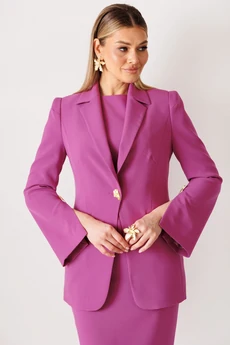 Костюм с платьем 26-2959 пурпурный Мода-Юрс