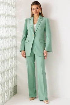 Костюм брючный 26-2960 ментол Мода-Юрс