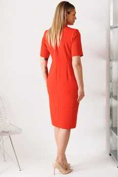 Платье 26-2966 красный Мода-Юрс