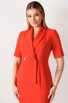 Платье 26-2966 красный Мода-Юрс